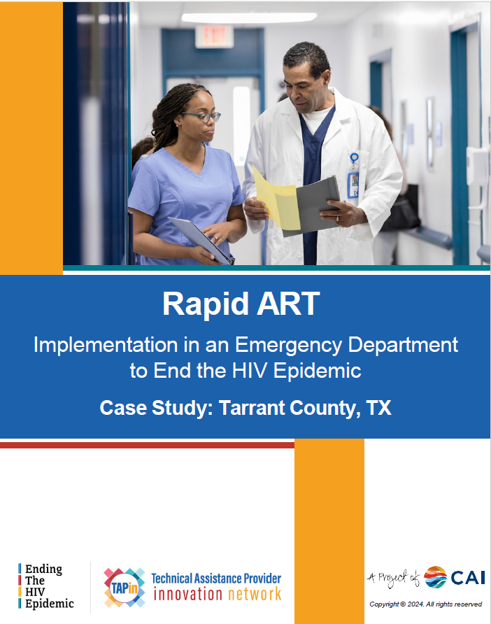 Rapid ART: EHE Case Study Tarrant County, TX