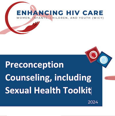 Cover: Preconception Counseling Including Sexual Health Toolkit
