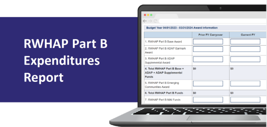 RWHAP Part B Expenditures Report