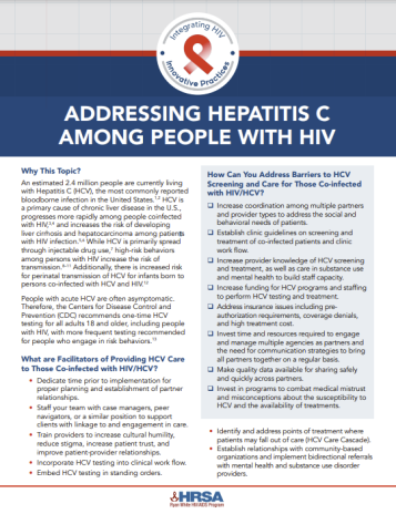 fact sheet cover