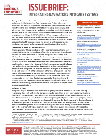 cover of issue brief