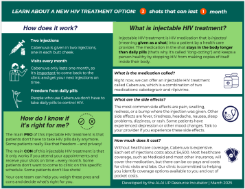 screen shot of a flyer